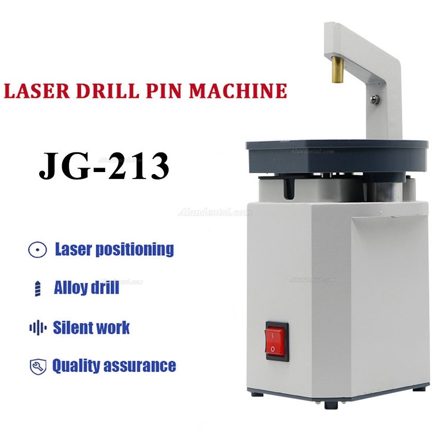 Jinggong® JG-213 Dental Lab Pin Drill Planter Drilling Laboratory Laser Planting Pin Drill Machine
